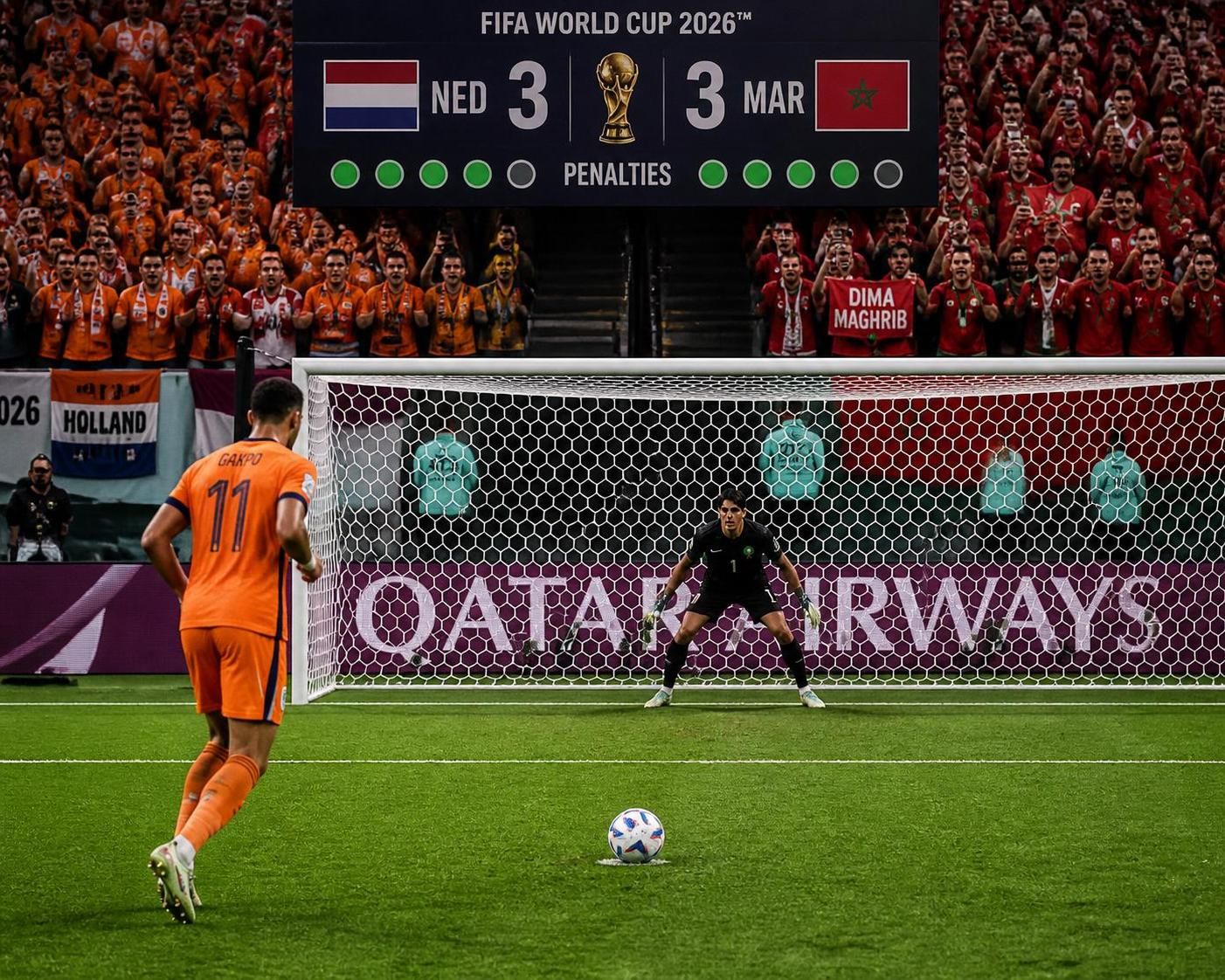 discover how the netherlands extended their historic unbeaten streak in the world cup, delivering a bitter disappointment for morocco in a thrilling match.