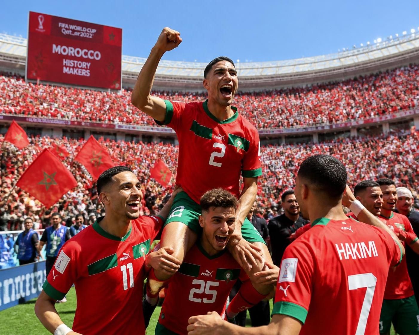 discover how portugal's surprising defeat opened the door for morocco to achieve a historic milestone in african football.
