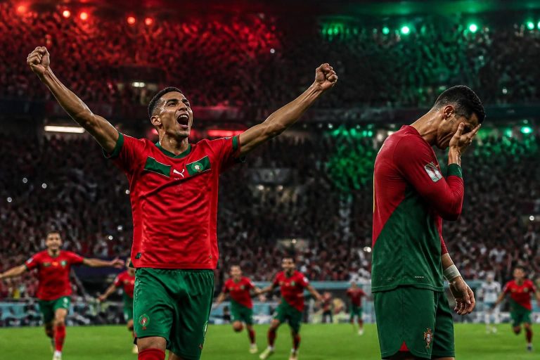 discover how portugal's surprising defeat in an african showdown opens the door for morocco's historic achievement in this thrilling sports story.