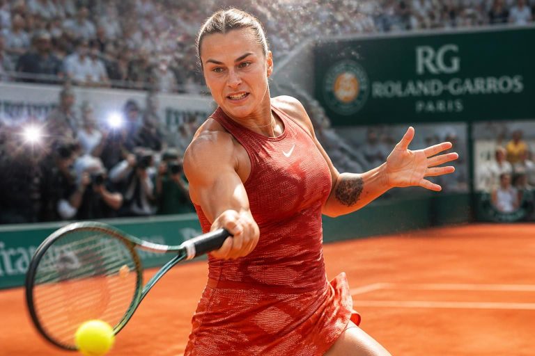 aryna sabalenka shines bright at roland-garros, showcasing her tennis prowess and making headlines both on and off the court with her remarkable performances and captivating presence.