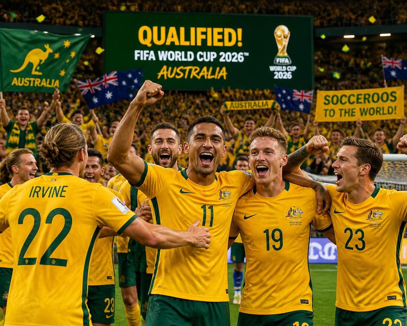 discover australia's official team lineup for the 2026 world cup, featuring top players and key selections as they prepare to compete on the global stage.