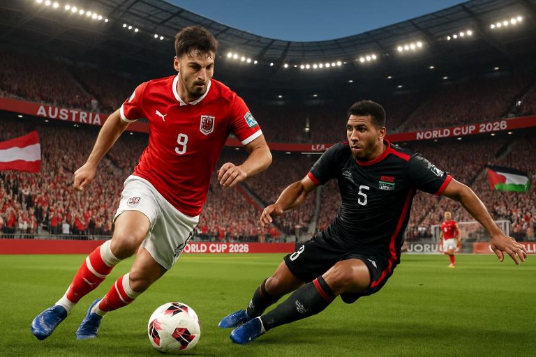 get expert predictions and key insights for the austria vs. jordan 2026 world cup match. stay informed on team analysis, player form, and match outlook.