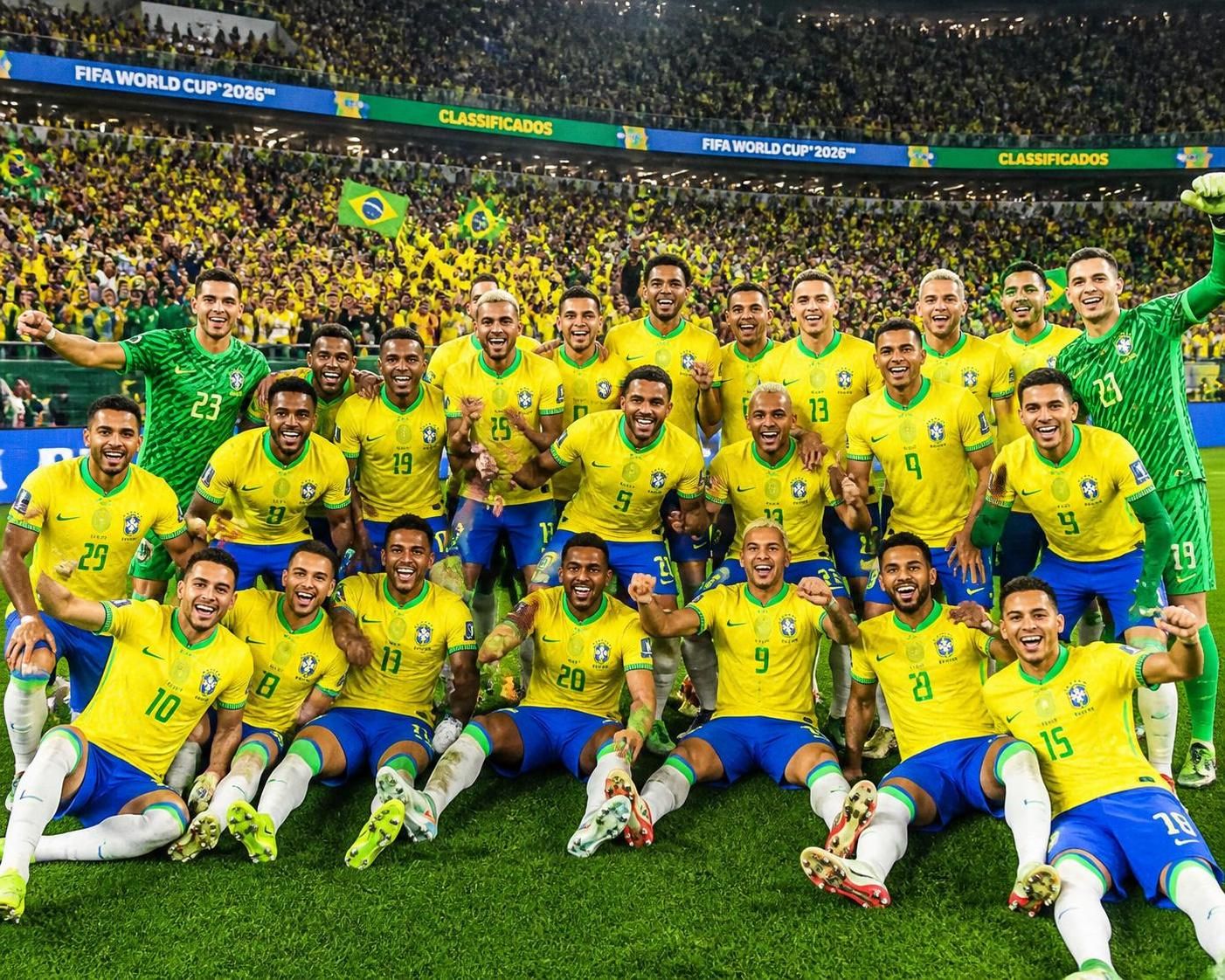 discover brazil's 2026 world cup team lineup, including key players and tactical formations shaping their campaign.