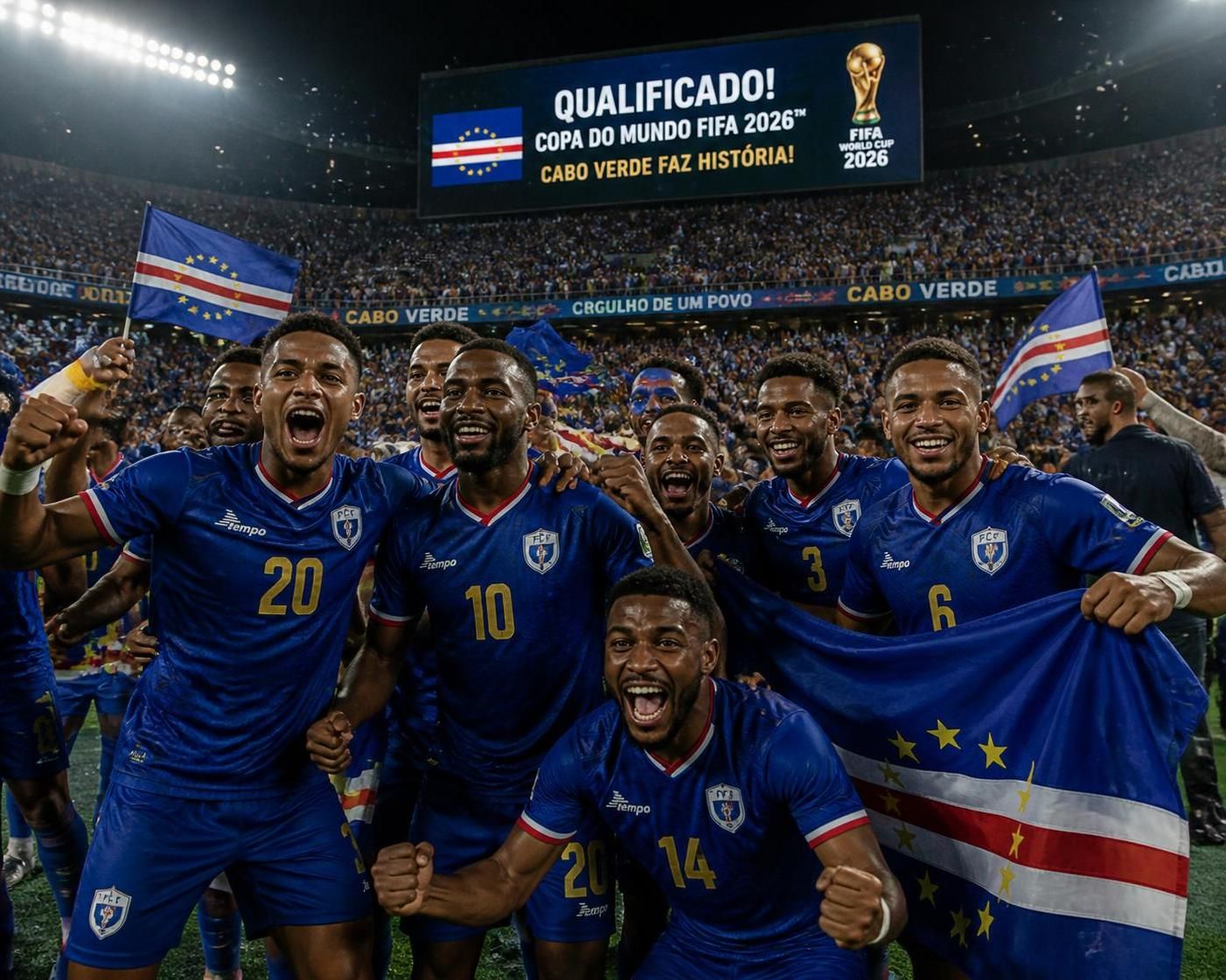 cape verde celebrates a historic milestone after saudi arabia's surprising elimination, marking a significant moment in football history.