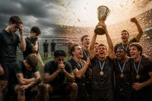 discover the inspiring journey of the u-team as they transform from a 'painful and disgraceful' defeat to an incredible triumph in the challenge de france.
