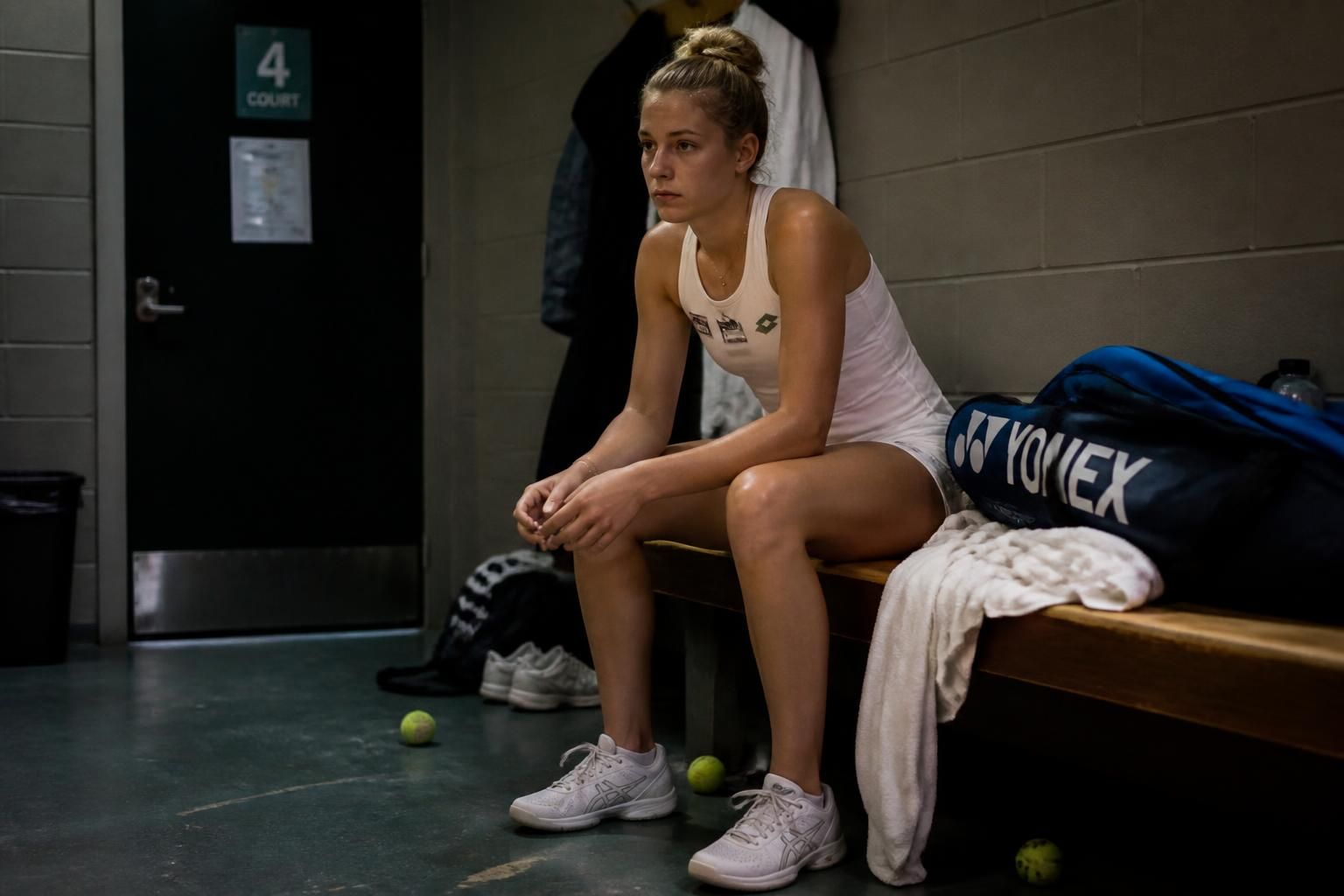 maja chwalinska opens up about her financial challenges as she prepares for her final match, highlighting the struggles athletes face off the court.