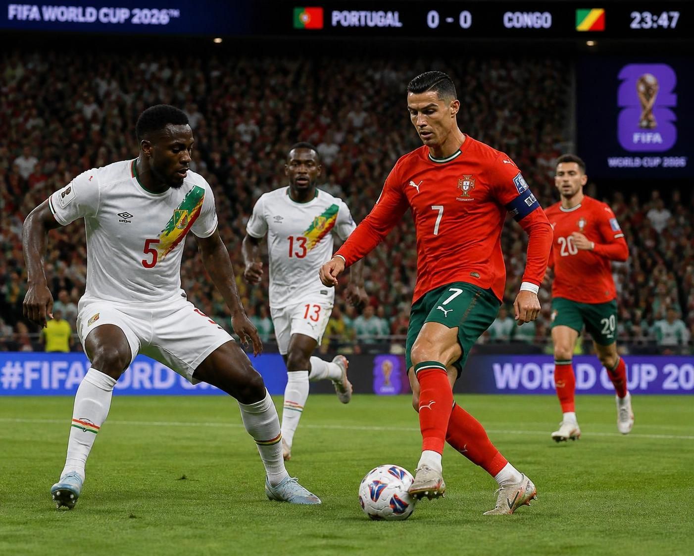 explore how congo's unexpected strategies disrupted ronaldo and portugal's world cup journey in this in-depth analysis of the 'present but absent' match.