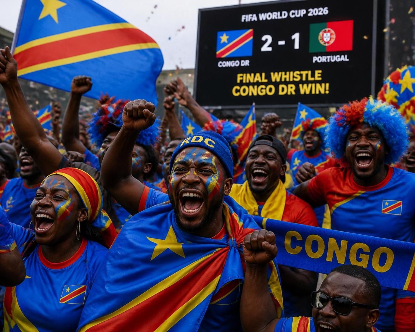 explore how congo's unexpected performance challenged ronaldo and portugal, disrupting their journey in the world cup.
