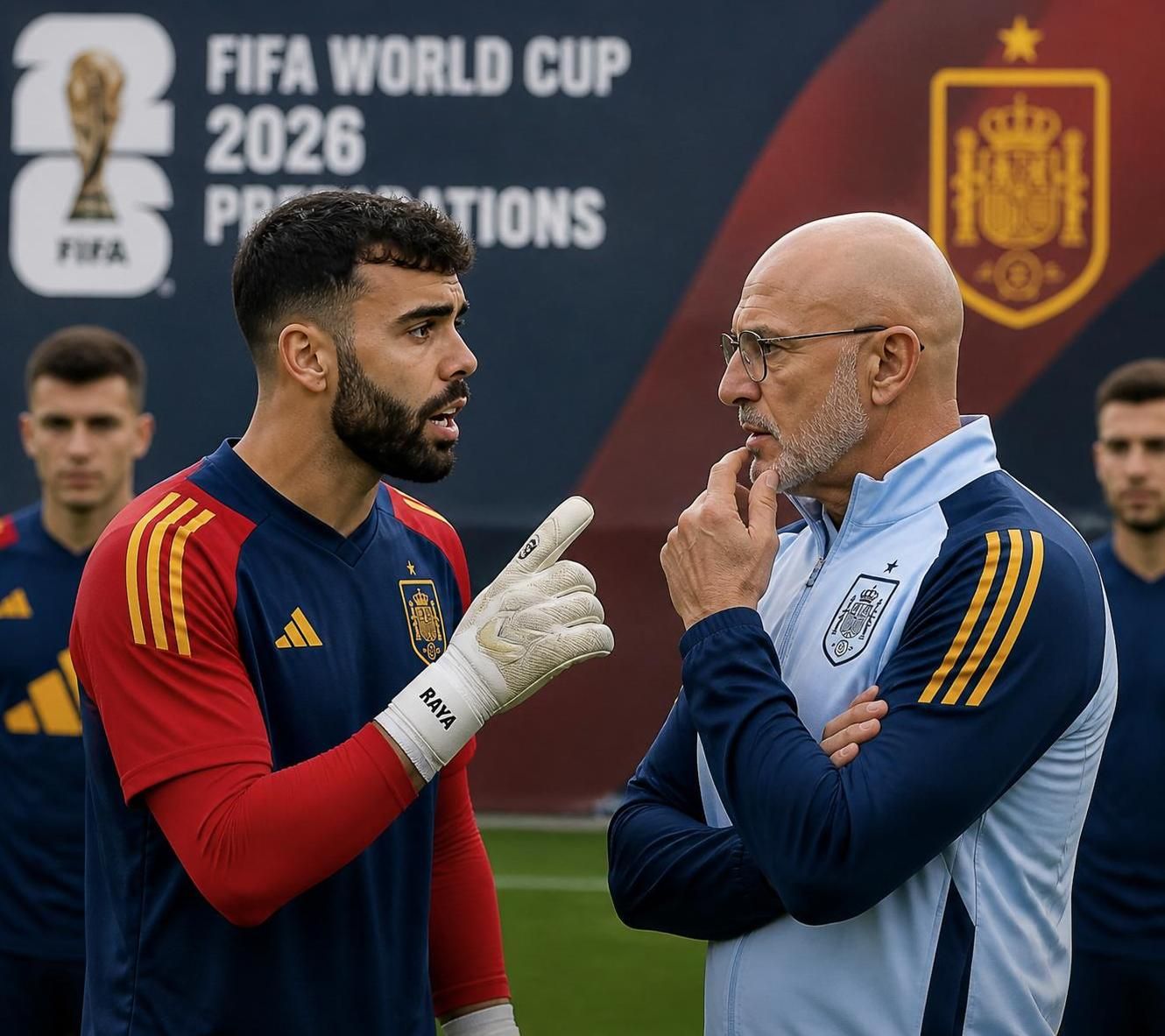 raya boldly challenges the spanish coach with a powerful message: 'i'm going to make your life...'. discover the full story behind this intense statement.