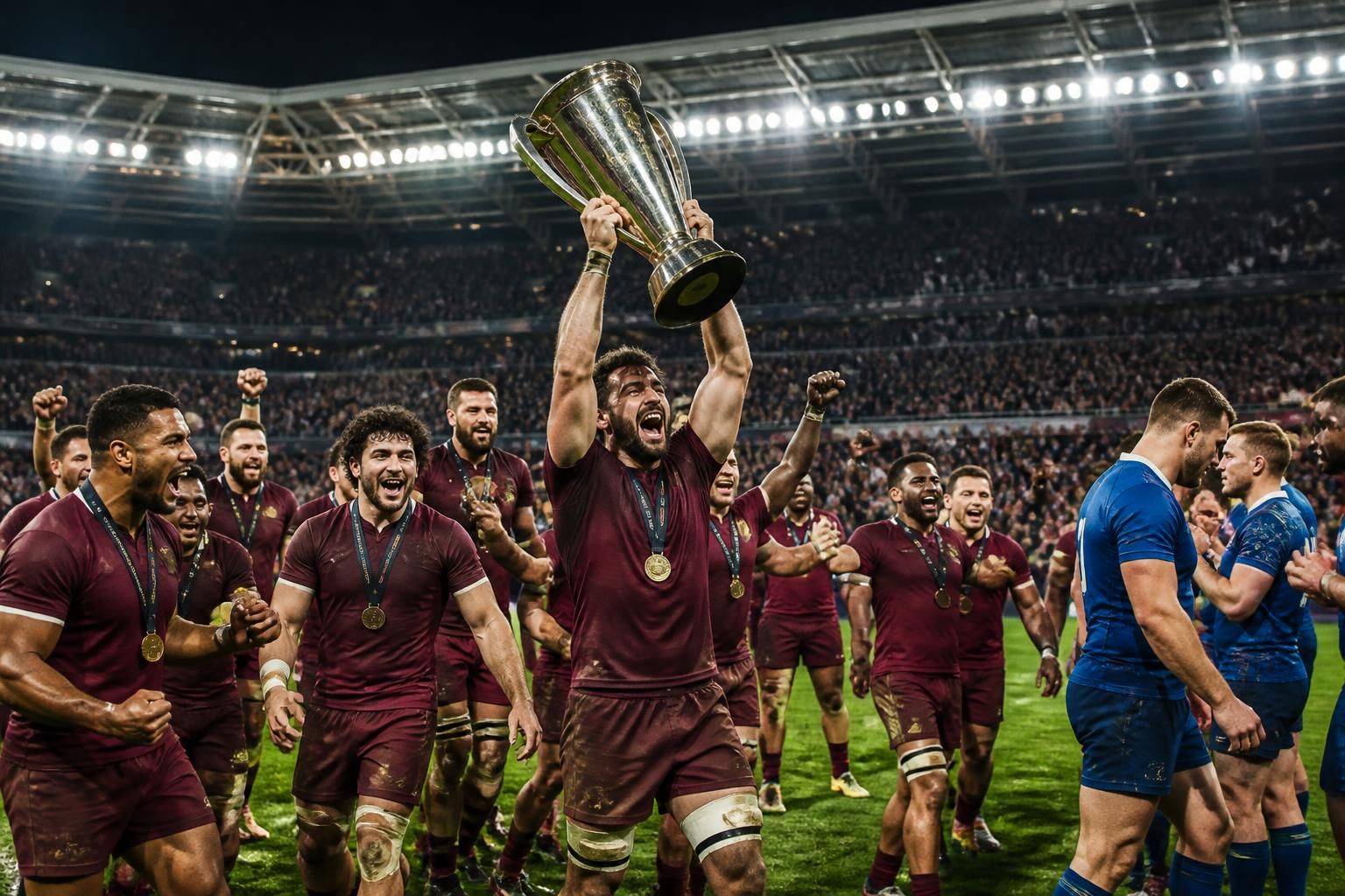 union bordeaux-bègles secures a historic double by defeating leinster in the thrilling champions cup final, showcasing skill and determination.