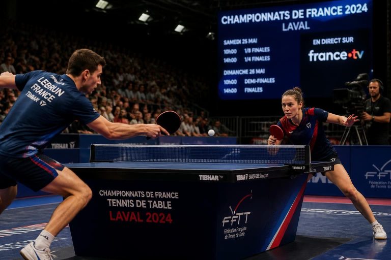 discover the complete schedule, top contenders, and tv broadcast details for the france championships in laval. stay updated on all the thrilling table tennis action and never miss a match at the table tennis showdown.