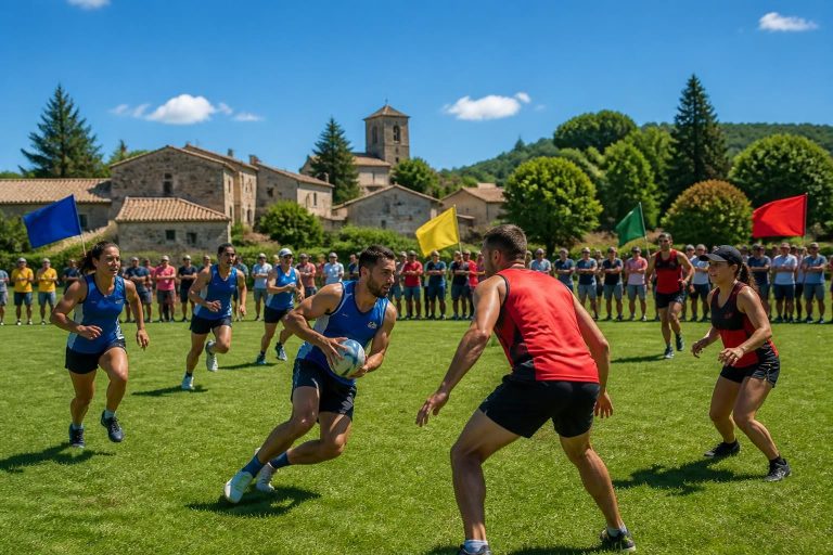 join the excitement as the 9th interdepartmental touch rugby tournament kicks off in villegly, showcasing top teams competing in fast-paced, thrilling matches.