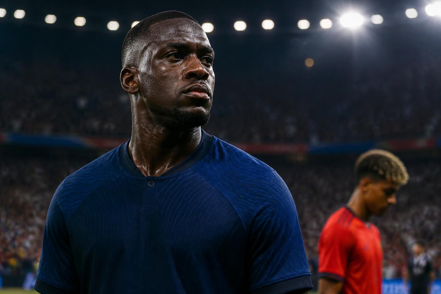 ahead of the world cup clash, konaté responds strongly to yamal, showcasing confidence and determination before the big match.