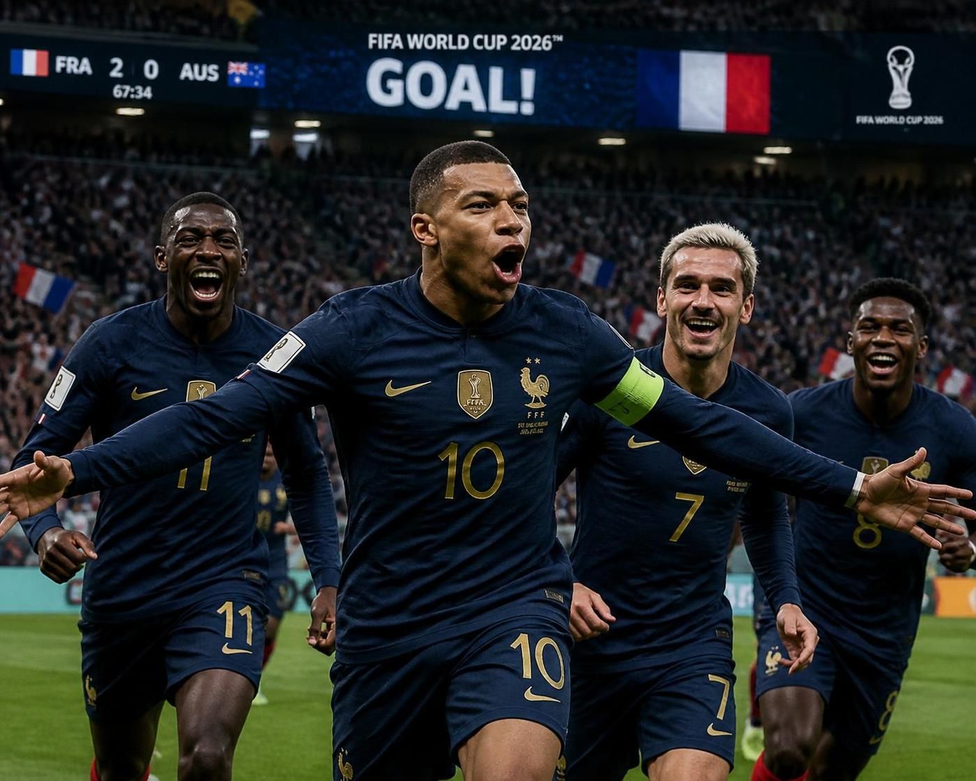 discover how mbappé shattered records to become the all-time top scorer in world cup history, surpassing legendary players and making football history.