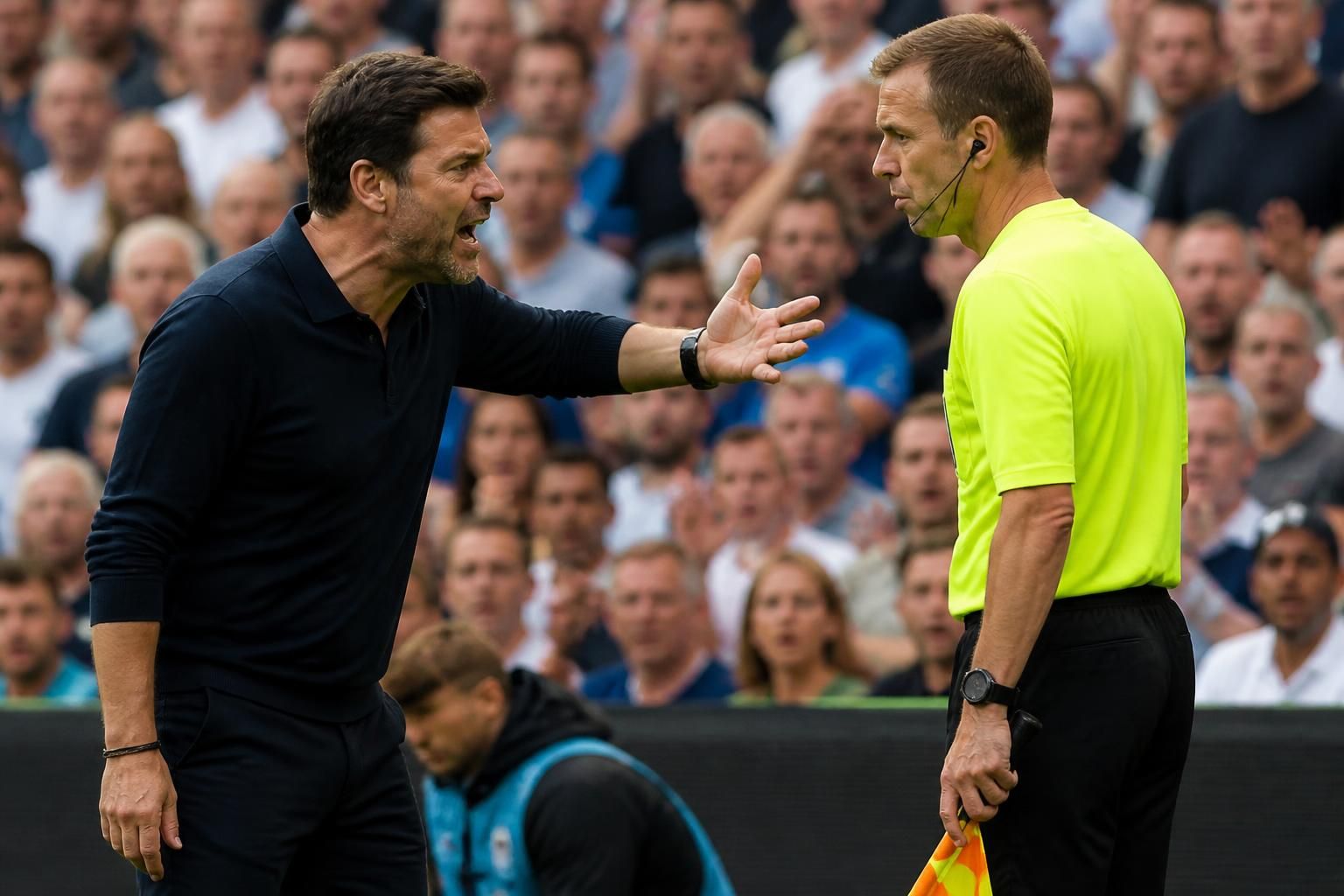 an english expert delivers a harsh critique of the assistant referee, highlighting two costly mistakes that impacted the game.