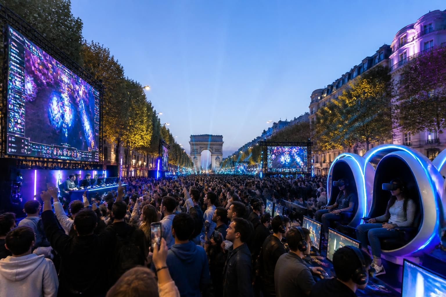 join the esport world cup celebration on the champs-élysées with free events, exciting competitions, and a vibrant atmosphere for all gaming fans!