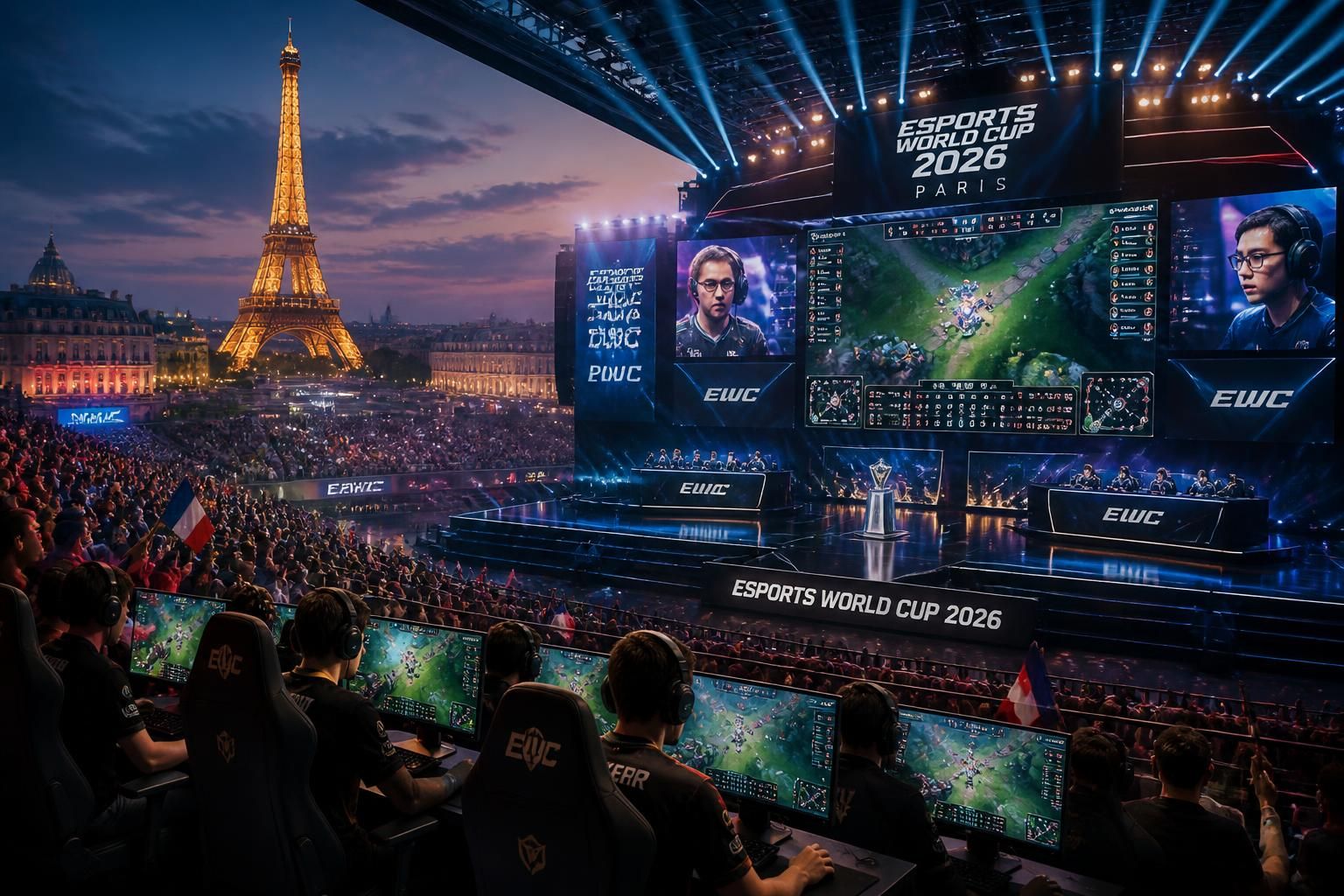 discover the esports world cup 2026 in paris, marking an unprecedented achievement in global sports with epic competitions and international excitement.