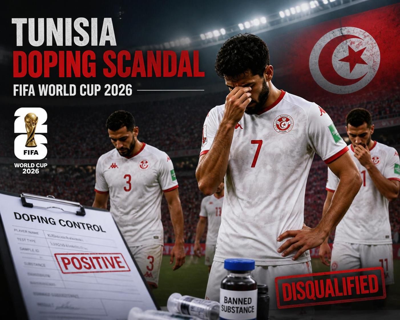 fifa responds to tunisia's doping crisis in football, examining potential sanctions and the future of the tunisian football federation.