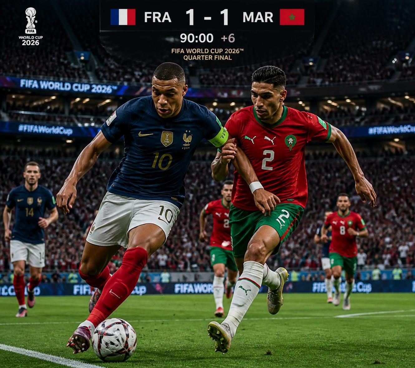 get live updates on france vs morocco: lineup revealed, referee controversy, match timings, and broadcast details for the thrilling cup clash.