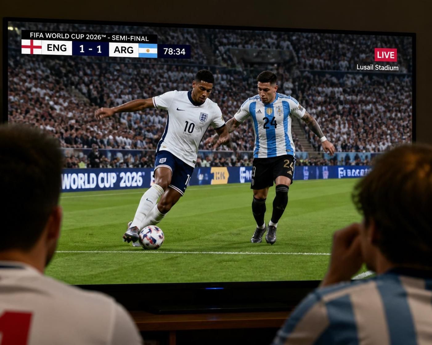stay updated with live coverage of the thrilling 2026 world cup semi-final clash between england and argentina. get real-time scores, highlights, and expert commentary.