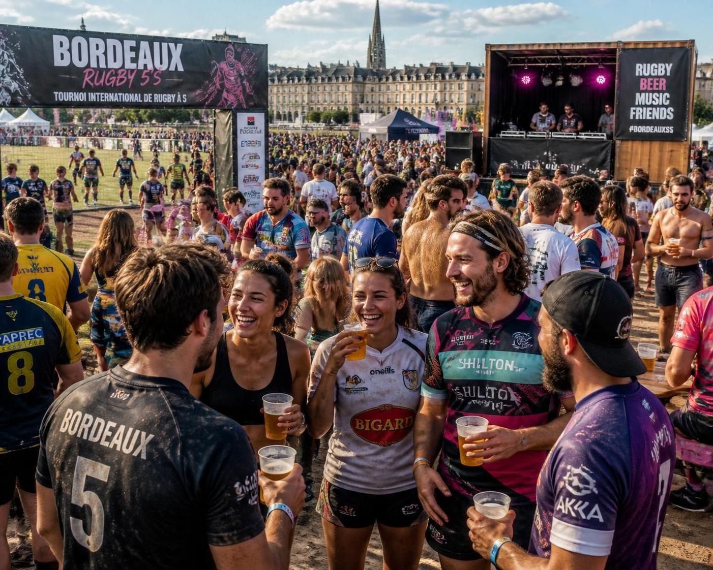 discover how to plan a major event in bordeaux featuring rugby 5-a-side tournaments, lively beer sessions, energetic djs, and exciting mixed teams for an unforgettable experience.