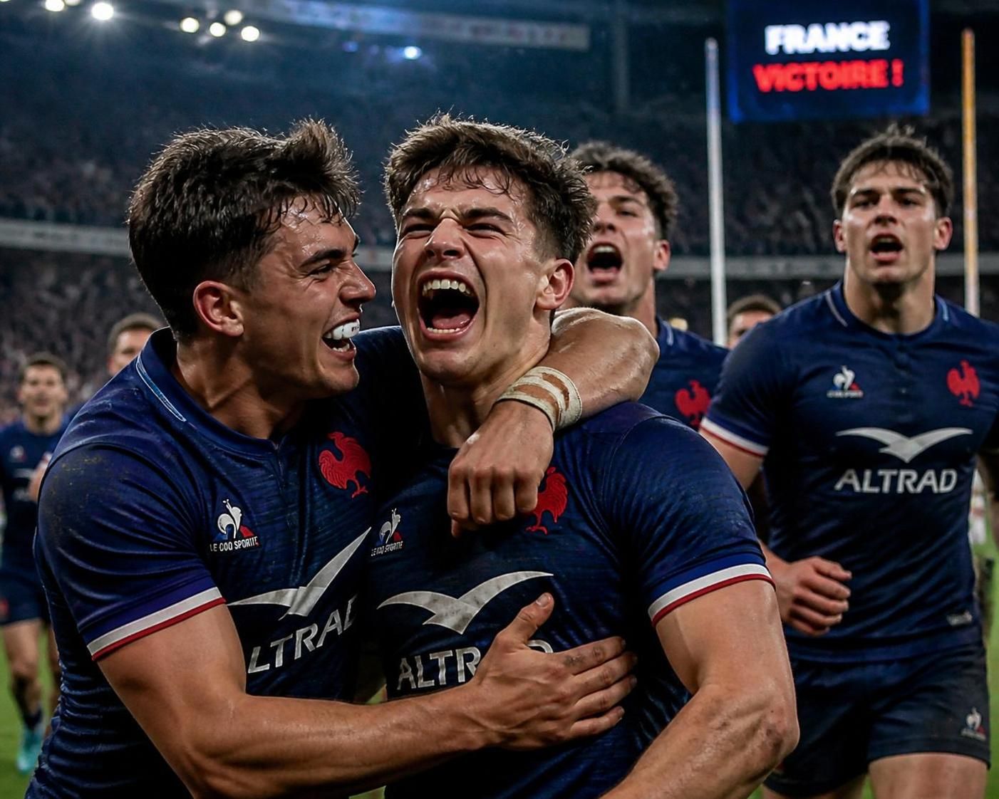 rugby u20 world championship: france shocks new zealand with a stunning victory to advance to the next stage of the tournament.