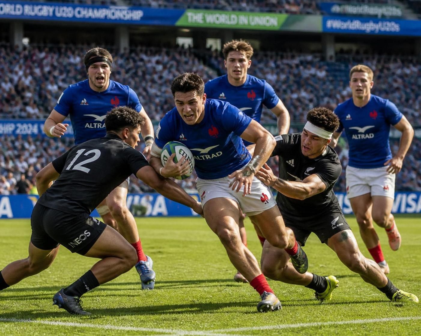 discover how cellio zwiler is the only change made by les bleuets as they prepare for the rugby u20 world cup semi-final clash.
