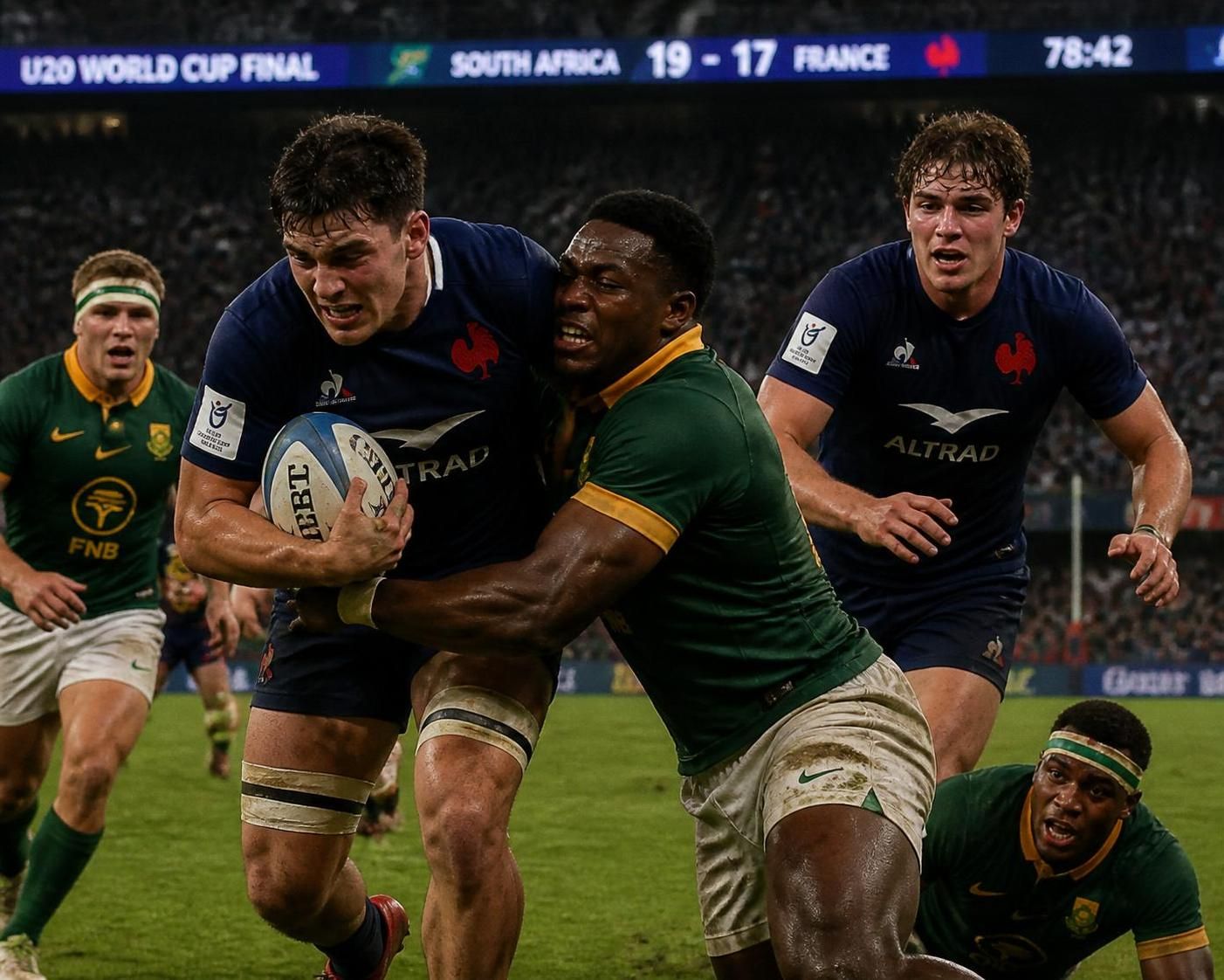 rugby u20 world cup: les bleuets' journey ends in a thrilling final showdown, showcasing determination and talent on the world stage.