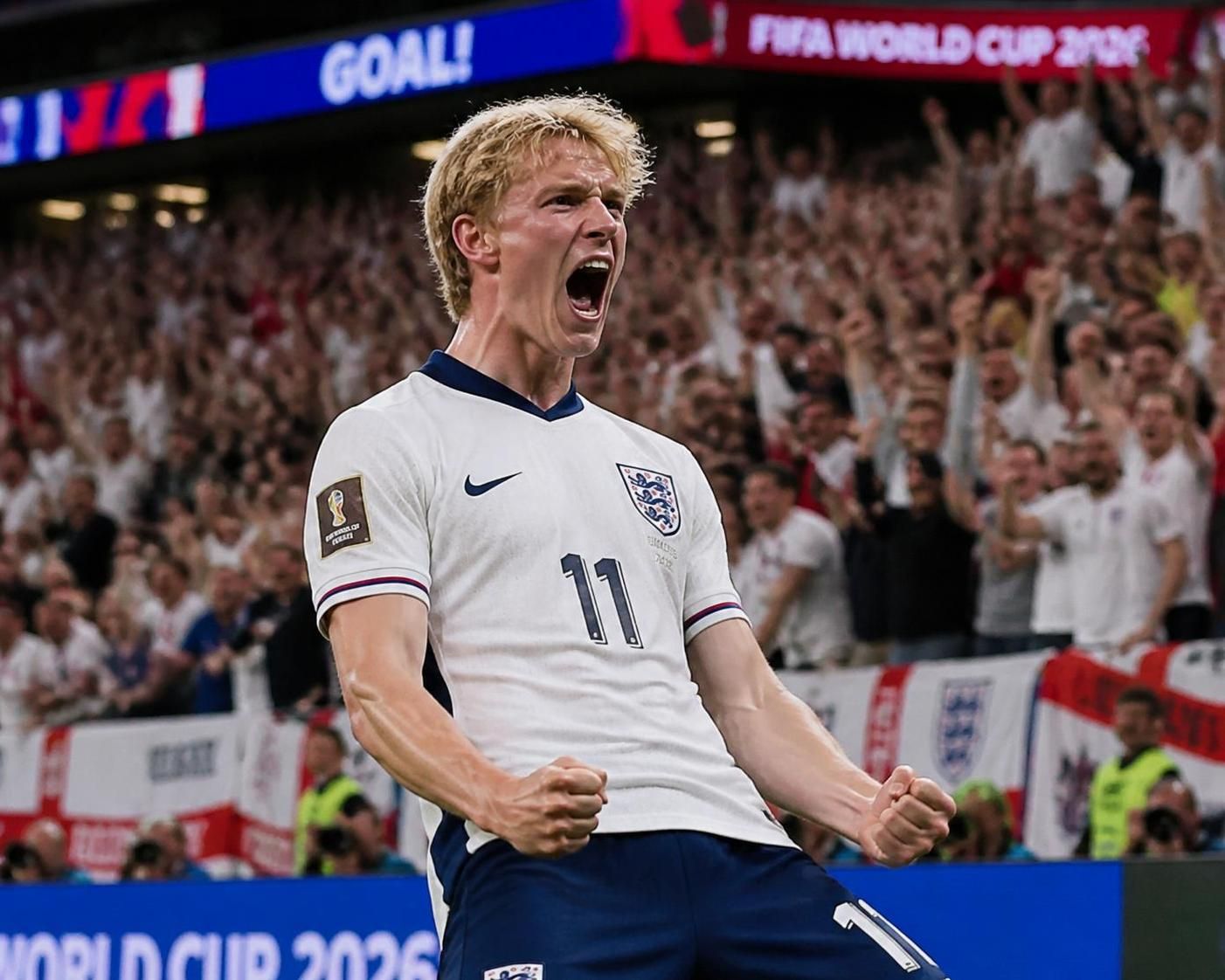 watch gordon make history with a stunning goal that leaves argentina speechless. witness the unforgettable moment as he enters the record books in this thrilling video.